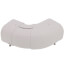 2.75" 45-Degree to 90-Degree Adjustable Slimduct Flat Elbow (White)