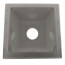 3" SquareMax PVC Floor Sink w/ Mesh Debris Basket