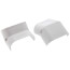 3.75" 45° Slimduct Vertical Elbow (White)