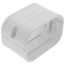 3.75" Slimduct Coupler (White)