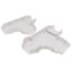 3.75" Slimduct Tee (White)