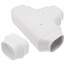 3.75" Slimduct Tee (White)