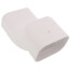 3.75" x 2" Slimduct Fixed Offset (White)
