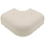 3.75" 90° Slimduct Flat Elbow (Ivory)
