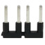 Insulated Jumpers for Conductor Entry, Pack of 5 (Black)