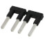 Insulated Jumpers for Conductor Entry, Pack of 5 (Black)
