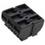 3-Pole 4-Conductor Chassis-Mount Terminal Strip w/o Ground Contact