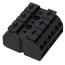 3-Pole 4-Conductor Chassis-Mount Terminal Strip w/o Ground Contact
