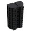 5-Pole 4-Conductor Chassis-Mount Terminal Strip w/o Ground Contact