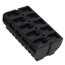 5-Pole 4-Conductor Chassis-Mount Terminal Strip w/o Ground Contact
