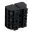 2-Pole 4-Conductor Chassis-Mount Terminal Strip w/o Ground Contact