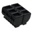 2-Pole 4-Conductor Chassis-Mount Terminal Strip w/o Ground Contact