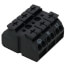 2-Pole 4-Conductor Chassis-Mount Terminal Strip w/o Ground Contact