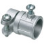 3/4" Zinc EMT Set-Screw to Clamp On Flexible Conduit Combination Coupling