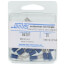Insulated Female Slip-On Solderless Terminal, 16-14 AWG, Tab Size .187 (20 Pack)