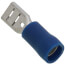 Insulated Female Slip-On Solderless Terminal, 16-14 AWG, Tab Size .187 (20 Pack)