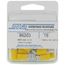 Insulated Female Slip-On Solderless Terminal, 12-10 AWG, Tab Size .250 (15 Pack)