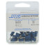 Insulated Male Slip-On Solderless Terminal, 16-14 AWG, Tab Size .250 (20 Pack)