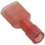 Fully Insulated Female Slip-On Solderless Terminal, 22-18 AWG, Tab Size .250 (12 Pack)