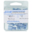 Fully Insulated Male Slip-On Solderless Terminal, 16-14 AWG, Tab Size .250 (12 Pack)