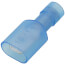 Fully Insulated Male Slip-On Solderless Terminal, 16-14 AWG, Tab Size .250 (12 Pack)