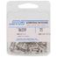 Non-Insulated Quick Connect Female Flag Terminal, 16-14 AWG, Flag Size .250 (25 Pack)
