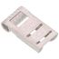 Non-Insulated Quick Connect Female Flag Terminal, 16-14 AWG, Flag Size .250 (25 Pack)