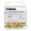 1/4" Non-Insulated Tab Adapter, 2 Male x 1 Female (20 Pack)