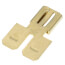 1/4" Non-Insulated Tab Adapter, 2 Male x 1 Female (20 Pack)