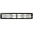 Flat Quickport, Patch Panel, 48-port, 2RU (Black) Cable Management Bar Not Included.