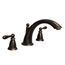 Caldwell Mediterranean Bronze 2 Handle High Arc Roman Tub Faucet, 86440BRB