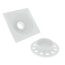 1-1/2" Sch. 40 Hub x 2" Sch. 40 Spigot Bell Trap Floor Drain (PVC)
