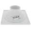 1-1/2" Sch. 40 Hub x 2" Sch. 40 Spigot Bell Trap Floor Drain (PVC)
