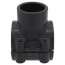 3" x 2" PVC Clamp Saddle (Socket) EPDM Zinc Bolt