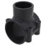 3" x 2" PVC Clamp Saddle (Socket) EPDM Zinc Bolt