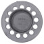 6-3/4" Cast Iron Bell Trap Floor Drain Strainer