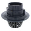 4" PVC Schedule 40 Hub Solvent Weld Roof Drain w/ Polypro Dome Strainer