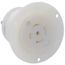 20A, Flanged Outlet Locking Receptacle, Industrial Grade