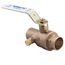 LFIS6301 1/2" Full Port Ball and Waste Sweat Ball Valve (Lead Free)