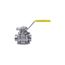 1-1/4" Socket Weld Stainless Steel 3 Piece Full Port Ball Valve, 86B20601