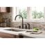Edison One-handle High Arc Kitchen Faucet (Mediterranean Bronze), 87042BRB
