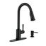 Indi One-Handle Pulldown Kitchen Faucet, 87090BL (Matte Black)