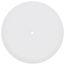 6-1/2" ABS Flat Cleanout Cover (White)