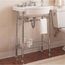Retrospect Console Table Legs (Chrome)