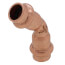 3/8" ZoomLock MAX 45-Degree Elbow (MZK-45E6-HNBR)