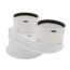 Twin Pipe Vent Adapter for Greenstar (White), 87182262890