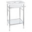 Edgemere Console Table (Brushed Nickel)