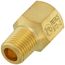 1/4" NPT Brass Pressure Snubber for Water, Steam, Gasoline & Light Oils (Lead Free)