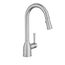 Adler Spot Resist Stainless Pulldown Kitchen Faucet, 87233SRS