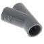 1" x 1" x 3/4" CPVC Schedule 80 Reducing WYE Socket Connection (235 PSI)